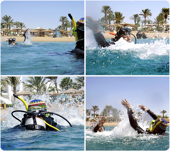 Ramy & Rashad: performing a rescue skill